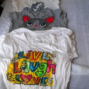 4 girls shirts